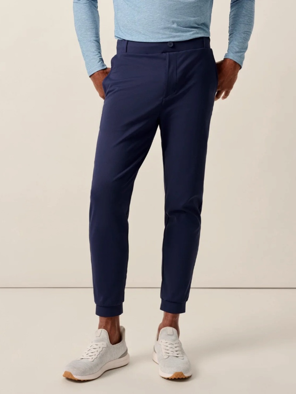 Johnnie-O Men's Size XL Navy Solom Performance Tech Jogger MSRP $158